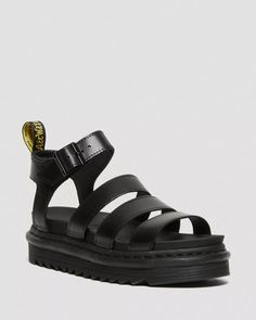 Blaire Women's Brando Leather Strap Sandals | Dr. Martens Blaire Sandal, Dr Martens Blaire, Dr Martens Sandals, The Gladiator, Leather Strap Sandals, Leather Gladiator Sandals, Dr. Martens, Gladiator Sandals, Strap Sandals