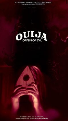 the poster for oujua origin of evil