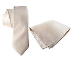 Light khaki linen necktie. Pale ecru woven silk & linen blend men's tie. "Davison" rustic wedding ne Beige Standard Tie For Business, Beige Suit And Tie Accessories For Black Tie Event, Silk Linen, Mens Neck Ties, Light Tan, Pocket Square, Necktie, Linen Blend, Rustic Wedding