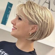 Pixie Layered Bob, Transformation Inspiration, Short Hair Trends, Pixie Hair, Short Hairstyles For Thick Hair