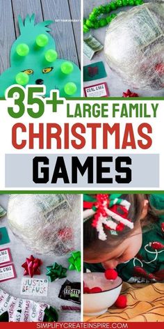 christmas games for kids to play with