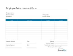 an employee form is shown in this image