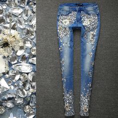 Strassstein Bling Skinny Jeans Frauen Bleistift Stretchhose Luxus Diamant Handgemachtes elastisches Denim Jeans Top Fashion
 

 Material: Baumwoll -Denim, Stretch Jeans

color: light blue



Freundliche Bekanntmachung:

1. Die Größenkarte oben bezieht sich auf Kleidungsabmessungen, nicht auf Ihre Körpermessungen.

2. Wenn Sie Fragen zu Größe, Design usw. haben, kontaktieren Sie uns bitte, bevor Sie bieten. Wir freuen uns sehr, Ihnen zu helfen.

3. Wenn Ihre Messungen zwischen zwei Größen lie High Waist Outfit, Denim Jeans Women, Casual Pants Style, Denim Decor, Streetwear Jeans, Top Moda, Jumpsuit Elegant, Luxury Diamonds, Pencil Pants