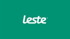 the word lesste is written in white on a green background, and it appears to be