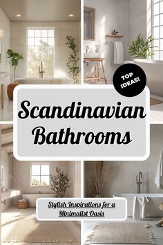 the top 10 best scandinavian bathroom designs for a minimalist look in your home or office