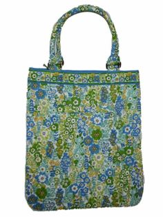 You are bidding on a new with tags, Vera Bradley Slim Tote in English Meadow. Sometimes you just need a standard go-to Tote, and this is just the style for the job! Beautiful in its simplistic silhouette and the perfect, functional size, the Slim Tote tucks in perfectly along your side for comfortable carrying.   Measures approx 13" x 15¼" with 7½" strap drop I am not an authorized dealer. Nor am I affiliated with Vera Bradley in any way. All of my Vera items are Genuine, New with Tags and have Blue Floral Print Shoulder Bag For Everyday, Everyday Blue Floral Print Shoulder Bag, Travel Work, Tote Purse, Floral Flower, Purse Bag, Floral Flowers, Baby Items, Vera Bradley