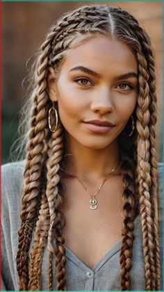 Viking Braids Tutorial, Nordic Braids, Celtic Hairstyles, Fairy Braids, Vikings Hair, Vacation Hair, Style Braids, Picture Day Hair