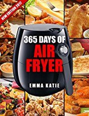 the cover of 365 days of air fryer