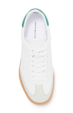 Clean-lined and crisp, this low-top sneaker is a forever-chic style that's as luxe as it is low-key. Lace-up style Synthetic upper/textile lining/synthetic sole Imported Tommy Hilfiger Sneakers For Spring, Tommy Hilfiger Lace-up Sneakers For Spring, Tommy Hilfiger Lace-up Sneakers, Tommy Hilfiger Round Toe Sneakers For Spring, Trendy Tommy Hilfiger Sneakers For Spring, Trendy Tommy Hilfiger Low-top Sneakers, Trendy Tommy Hilfiger Synthetic Sneakers, Top Sneakers Women, Low Key