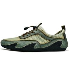 Outdoor Lace-up Leather Shoes With Vibram Sole, Green Gore-tex Sneakers For Outdoor Work, Tactical Outdoor Sneakers Slip-resistant, Men's Outdoor Lace-up Shoes, Green Gore-tex Walking Shoes For Hiking, Mens Loafers Casual, Walking Sneakers, Driving Shoes, Loafers Men