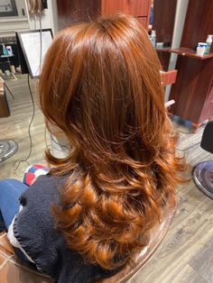 Copper Orange Brown Hair, Auburn Hair With Golden Highlights, Copper Hair Highlights On Brown Hair, Reddish Brown Hair Colour, Strawberry Copper Blonde Hair, Cool Ginger Hair, Copper With Highlights, Ginger Highlights In Brown Hair, Layered Red Hair