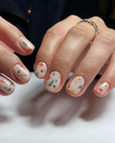 Cute October Nails, Nail Designs October, October Nail Ideas