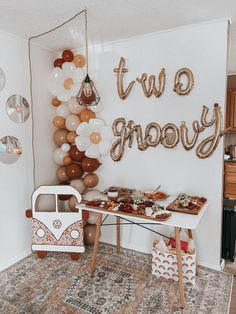 PARTY
TODDLER PARTY
TWO GROOVY 
TODDLER GIRL PARTY 2nd Birthday Boho Theme, Peace Two Year Old Party, Groovy One Bday Party, Totally Two Birthday, 2nd Birthday Neutral Themes, Two Year Old Flower Birthday Party, Boho One Year Old Birthday Theme, First Birthday Theme For Twins