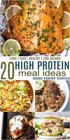 20 high protein meal ideas that are easy to make and delicious for the whole family