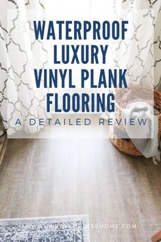 waterproof luxury vinyl plank flooring installed review