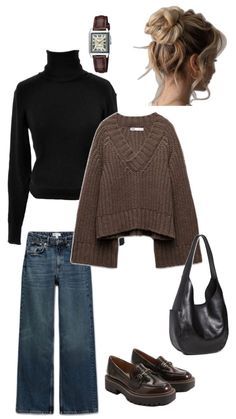 Fashion: #fashion, #style, #outfitinspiration, #beauty Thanksgiving Outfit Ideas, Thanksgiving Outfit Women, Skandinavian Fashion, Chique Outfits, Uni Outfits, Baggy Pants, Thanksgiving Outfit, Mode Inspo, 가을 패션