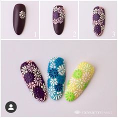 Monogram Nails, Nail Art Wheel, Quick Nail Art, Fruit Nail Art, New Nail Art Design, Art Deco Nails, Rose Nail Art, Romantic Nails, Nail Art Designs Diy