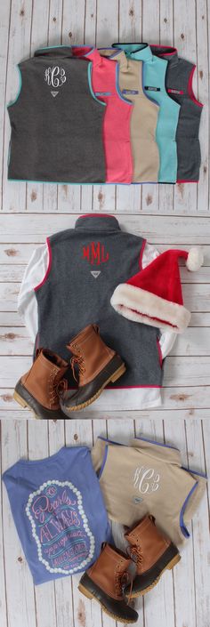 Columbia Monogrammed PFG Harborside™ Fleece Vest | Marleylilly.com Monogram Jacket, Monogram Ideas, Ideas Embroidery, Sherpa Vest, Marie Antoinette, Autumn Winter Fashion