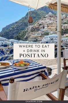 the best restaurants in positanoo