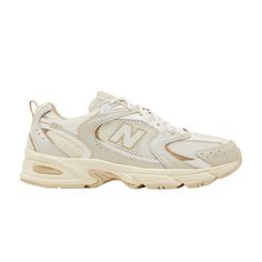 Find NEW BALANCE 530 'beige Angora on Editorialist. 530 'Beige Angora' New Balance 530 Beige, Balance Logo, Casual Sneakers Women, New Balance Sneakers, Bone White, Retro Sneakers, Flat Sneakers, Sneaker Collection