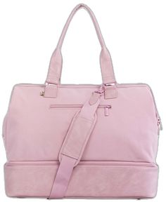 Functional Weekender Bag With Adjustable Strap For Weekend Trips, Functional Diaper Bag With Luggage Sleeve, Versatile Weekender Bag With Adjustable Strap For Overnight Trips, Functional On-the-go Diaper Bag With Luggage Sleeve, Functional Travel Bag With Removable Pouch For Weekend Trips, Pink Travel Bag With Removable Pouch For Weekend Trips, Functional Tote Travel Bag For Daily Use, Functional Tote Shoulder Bag For Overnight Trips, Practical Travel Bag With Adjustable Strap For Overnight Trips