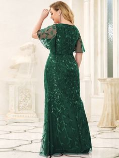 Plus Size Long Mermaid Formal Dresses for Weddings cute wedding, fijian wedding, wedding pages #weddingphoto #weddingtime #weddinggift Bodycon Evening Dress, Fall Wedding Guest, Tulle Evening Dress, Ever Pretty, Formal Dresses For Weddings, Sparkle Dress, A Fairy Tale, Mermaid Fashion, Dress Formal