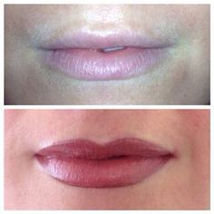 Semi permanent lip tattooing/blush is incredible. It makes you feel like you've never had lips before!! I've had mine done and eyebrows and eyeliner. When I awake in the morning I feeling better when I look in the mirror! Much more refreshed! Money well spent. Always remember that the immediate colour (when freshly tattood) is nothing like the healed colour! So don't panic. The shade will fade by about 40%. And you must must must keep applying the healing cream each day. Pmu Lips, Blush Lips, Lip Blushing, Perfect Lip Color, Lip Colours, Full Lips, Makeup Tattoos