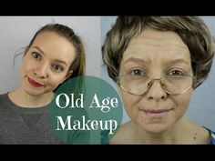 Old Age Makeup Tutorial - YouTube for the grandma in the ofm movie Makeup To Look Older, Old Lady Makeup, Grandma Costume, Age Makeup, Old Age Makeup, Aging Makeup, Old Lady Costume, Makeup List, Old Makeup