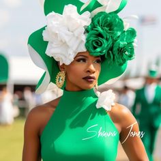 Raceday Outfits, Oz Aesthetic, Preakness Party, Fascinator Hats Outfit, Stylish Womens Hats, African Hair Wrap, Church Suits And Hats, Ladies Dress Hats