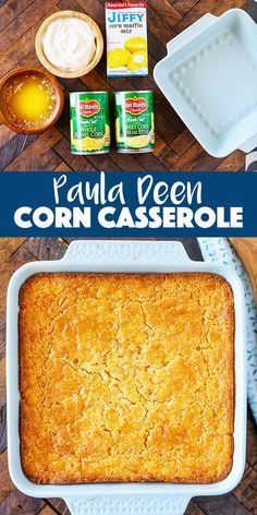 this corn casserole recipe is so easy to make