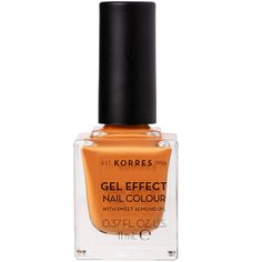 Korres Gel Effect Nail Colour 11ml Mustard 92 Pharm24.gr Nail Colour, Sweet Almond Oil, Almond Oil, Nail Colors, Mustard