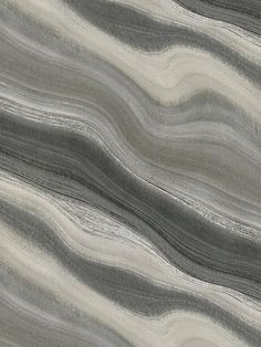 Scalamandre Paria Canyon Graphite Wallpaper Graphite Wallpaper, Flow Wallpaper, Paria Canyon, Gray Wallpaper, Waves Wallpaper, Embossed Wallpaper, W Wallpaper, Silver Fabric, Abstract Waves