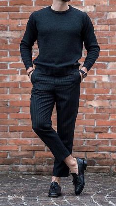 Pinstripe Pants Outfit, Stylish Men Wear, Steampunk Men, Pants Outfit Men, Formal Mens Fashion, Men Stylish Dress, Classy Men, Pinstripe Pants