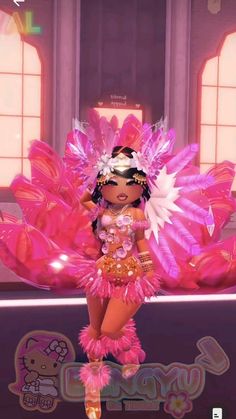 Moana Royale High, Royale High Y2k Outfits Tut, Princess Peach Royale High, Pool Party Royale High, Flower Power Royale High, Royale High Makeup Combos, Royale High Pink Outfits, Neon Glow Royale High, Nature Fairy Royale High