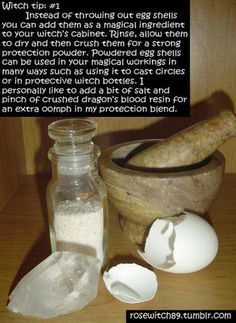 One thing I love about Wicca is its a never-ending learning process ♡ Eggshell Magick