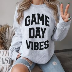 Sporty Mom, Sports Mom Gifts, Game Day Sweatshirt, Mom Crewneck, Sport Mom, Sports Mom Shirts, Retro Football Shirts, Football Sweatshirt, Football Lovers