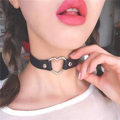 Welcome To My Shop New Product About This Item Size : The Love Choker Is 15.7" X 0.67" X 0.08" (L X W X H), Suit A Neck Size From About 12.5 Inch To 15 Inch,. There Are 4 Size Settings, Could Choose Loosen Or Tighten High Quality Material: Alloy + Pu Leather, Black Metal Choker For Cosplay, Black Metal Choker For Alternative Fashion, Edgy Choker Necklace For Valentine's Day, Edgy Valentine's Day Gift Choker, Valentine's Day Punk Party Jewelry, Edgy Metal Choker For Valentine's Day, Edgy Heart-shaped Choker For Valentine's Day, Emo Choker Necklaces For Valentine's Day, Emo Choker Necklace For Valentine's Day