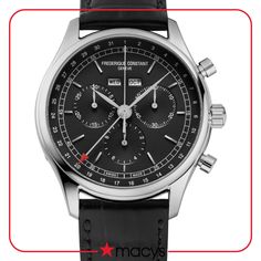 in stock Classic Business Watches With Tachymeter, Luxury Automatic Chronograph Watch For Business, Timeless Leather Watch Accessories With Chronometer, Automatic Leather Chronograph Watch For Formal Occasions, Timeless Leather Chronograph Watch With Chronometer, Elegant Leather Chronograph Watch With Chronometer, Black Chronograph Watch With Chronometer For Business, Classic Leather Chronograph Watch, Classic Black Chronograph Watch