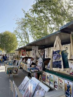 an outdoor market with many items for sale