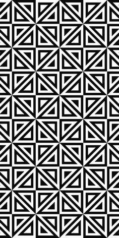 an abstract black and white pattern that is very similar to the shape of a triangle