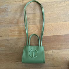 Mint Green, Brand New, Perfect Condition. Trendy Green Satchel With Handle Drop, Telfar Bags, Green Color, Mint Green, Green Colors, Crossbody Bags, Bag Lady, Mint, Brand New