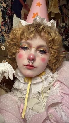 Love Clown, Clown Makeup Looks, Pierrot Clown, Vampire Bride, Clown Party, Halloween Clown