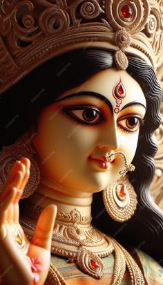 Bajrangbali Image, Maa Durga Images Beautiful, Devi Durga Full Hd 4k, Navratri Hd Images, Ma Durga Images, Durga Maa Hd Wallpaper, Durga Maiya, Devi Kali, Naina Devi