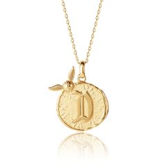 Perfect For Wizards, Witches, Seekers, And Muggles, The Harry Potter Golden Snitch Initial Pendant Necklace Elegantly Combines Wizarding World Panache And Personal Flair. The Embossed Letter D Stands Out On A Textured Background, Accented By A Faux Raw Forged Edge Design For A Bewitching Look Any Time. Fabulous Finishing Touches Include The Prized Golden Snitch Perched Atop The Enchanting Gold Plated Pendant Plus A Matching 18" Cable Link Chain To Complete The Look. This Quidditch-Winning Style Harry Potter Pendant Necklace, Harry Potter Gift Box, Harry Potter Wizarding World, Harry Potter Golden Snitch, Harry Potter Jewelry, Golden Snitch, Harry Potter Gifts, Initial D, Initial Pendant Necklace