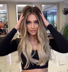 Ombré Hair Blonde, Ombré Blonde Hair, Ombre Blonde Hair, Blonde Looks, Sombre Hair, Ombre Hair Blonde