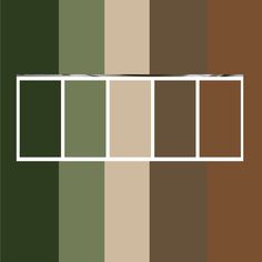 Rustic Summer Wedding Color Pallets Cottagecore, Green To Brown Color Palette, Green And Brown Pallete, Colour Palettes Vintage, Colour Palette Browns, Vintage Color Palette Brown, Colour Palette Cottagecore, Cottagecore Color Schemes, Vintage Colour Scheme