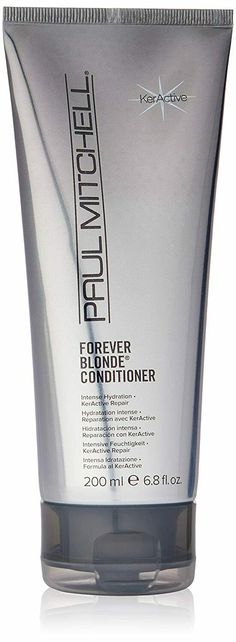 PM Forever Blonde Conditioner 6.8oz Brighten Blonde Hair, Peach And Apple, Blonde Shampoo, Shine Hair, Macadamia Nut Oil, Damaged Hair Repair, Paul Mitchell, Hair Fragrance, Nutribullet Blender