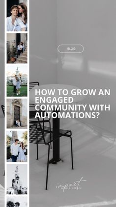 the cover of how to grow an engaged community with automations?