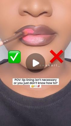 TAWAKALT/CONTENT CREATOR on Instagram: "It’s okay if you don’t know how to line your lips🤭🫠 but don’t tell me it’s not necessary!😹 don’t!😹 using a lip liner can make a huge difference!🤭 it gives more volume and definition to your pout, longevity to your lipstick and it can also stop your lipstick from feathering!✅  _ _ _ I own no copyright to this sound _ _ #lipswatch #liptutorial #makeupreel #lightmakeup #lipglosses #lipliners" How To Lip Line Your Lips, How To Line Your Lips, How To Apply Lip Liner, Lip Liner Hacks, How To Overline Your Lips, Lip Liner Looks, Korean Lipstick, How To Make Lipstick, Lip Tutorial