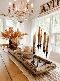 - https://howcandothis.com/homedecoration/heat-impartial-fall-desk-deb-and-danelle-2/ Table Fall Decor, Fall Stems, Fall Dining Table, Fall Dining Room, Fall Table Centerpieces, Autumn Dining, Neutral Fall Decor, Table Decorating, Fall Decor Inspiration